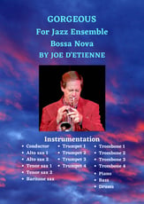 Gorgeous Jazz Ensemble sheet music cover